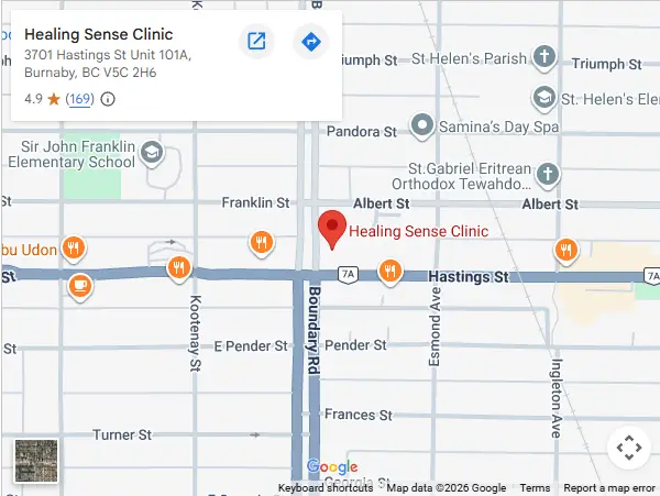 Healing Sense Clinic maps and directions. How to get to Healing Sense Wellness Clinic.