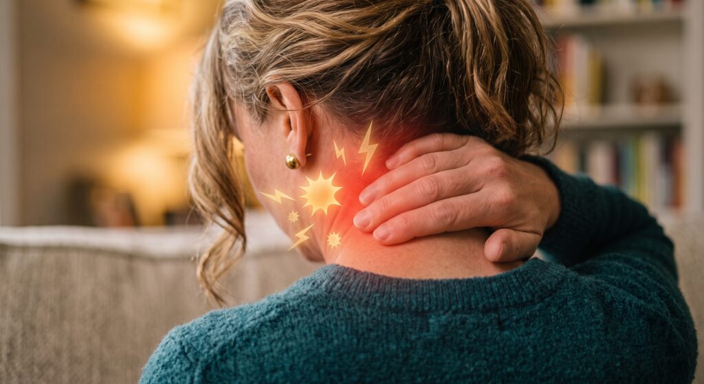 Neck pain conditions treatment options at Healing Sense Clinic